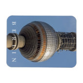 Magnet Flexible Berlin TV Tower fermer aimant frigo (Horizontal)