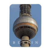Magnet Flexible Berlin TV Tower fermer aimant frigo (Vertical)