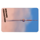 Magnet Flexible Berliner Fernsehturm, tour de télévision de Berlin (Horizontal)