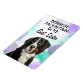 Magnet Flexible Bernese Mountain Dog Best Sister (Côté Gauche)