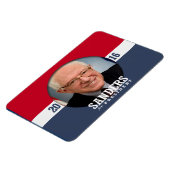 MAGNET FLEXIBLE BERNIE SANDERS 2016 (Côté Gauche)