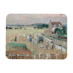 Magnet Flexible Berthe Morisot - Étendage du linge