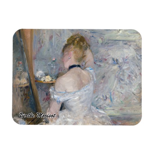 Magnet Flexible Berthe Morisot - Femme à sa Toilette (Horizontal)