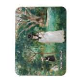 Magnet Flexible Berthe Morisot - La chasse aux papillons (Vertical)