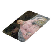 Magnet Flexible Berthe Morisot - Robe Rose (Côté Gauche)