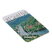 Magnet Flexible Besançon Photo Vintage (Côté Droit)