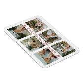 Magnet Flexible Best Grandma Ever Photo Collage – Gift with Hearts (Côté Droit)