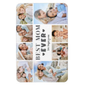 Magnet Flexible Best Mom Photo Collage (Vertical)
