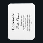 Magnet Flexible Beurre fait maison biscuits faits avec amour ajout<br><div class="desc">Conception</div>