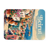 Magnet Flexible Beyrouth Liban (Horizontal)
