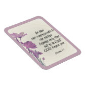 Magnet Flexible Bible verse Floral (Côté Droit)