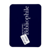Magnet Flexible Bibliophile enregistré (Vertical)