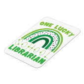 Magnet Flexible Bibliothécaire chanceux de la Saint-Patrick (Côté Gauche)