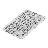 Magnet Flexible Bibliothèque de liquides 16 (Côté Gauche)