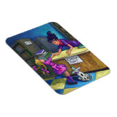 Magnet Flexible Bibliothèque Récupérer l'oeuvre (Côté Droit)