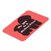 Magnet Flexible Bichon Frise BFF (Côté Gauche)