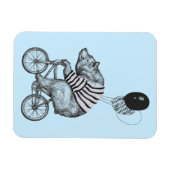 Magnet Flexible Bicyclette à ballon (Horizontal)