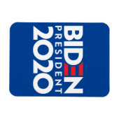 MAGNET FLEXIBLE BIDEN POUR LE PRÉSIDENT 2020 (Horizontal)