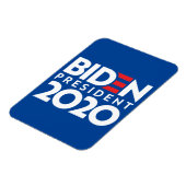 MAGNET FLEXIBLE BIDEN POUR LE PRÉSIDENT 2020 (Côté Gauche)