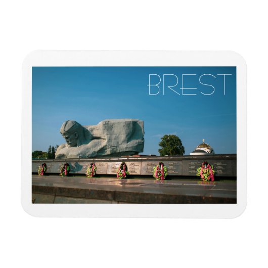 Magnet Flexible Biélorussie Б е л а р у с  de  de Brest Forteresse (Horizontal)