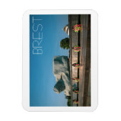 Magnet Flexible Biélorussie Б е л а р у с  de  de Brest Forteresse (Vertical)