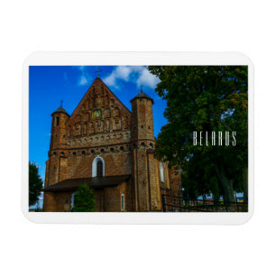 Magnet Flexible Biélorussie Б л а р у с  Église Synkavichy Archite