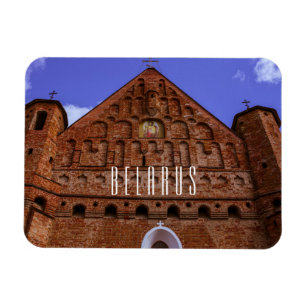 Magnet Flexible Biélorussie Б л а р у с Église Synkavichy Archite