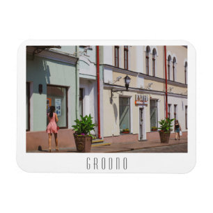 Magnet Flexible Biélorussie Grodno Cityscape