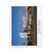 Magnet Flexible Biélorussie Grodno Cityscape (Vertical)