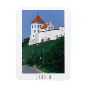 Magnet Flexible Biélorussie Grodno Cityscape Ville Architecture Ch