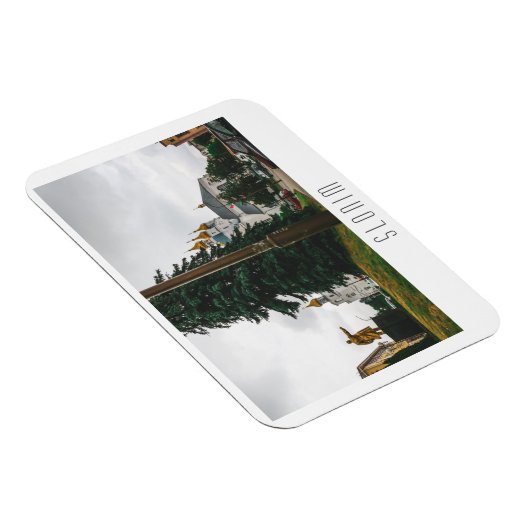 Magnet Flexible Biélorussie Slonim Ville Vue ville Architecture Lé (Côté Droit)