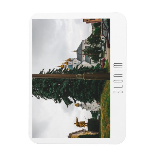 Magnet Flexible Biélorussie Slonim Ville Vue ville Architecture Lé (Vertical)