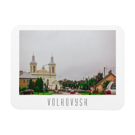 Magnet Flexible Biélorussie Volkovysk Vawkavysk (Horizontal)