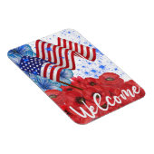 Magnet Flexible Bienvenue 4 juillet (Côté Droit)