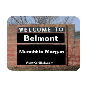 Magnet Flexible BIENVENUE À Belmont Munchkin Morgan Flexible