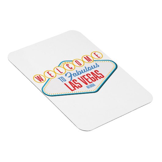 Magnet Flexible Bienvenue à Fabulous las vegas (Côté Droit)