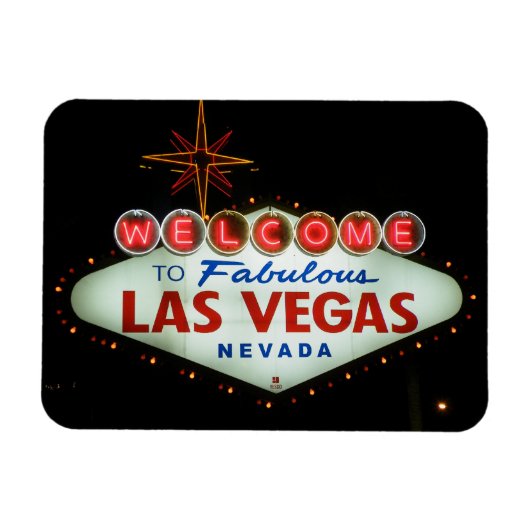 Magnet Flexible Bienvenue à Fabulous Las Vegas - Nevada (Horizontal)