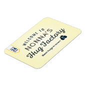 Magnet Flexible Bienvenue à l'usine Hug de NONNA (Côté Gauche)