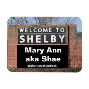 Magnet Flexible BIENVENUE À SHELBY Mary Ann aka Shae Flexible