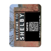 Magnet Flexible BIENVENUE À SHELBY NEWS Flexible (Vertical)