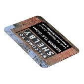 Magnet Flexible BIENVENUE À SHELBY Senior TLC Driver (Côté Droit)