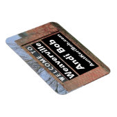 Magnet Flexible BIENVENUE À Weaverville Andi Bob Flexible (Côté Droit)