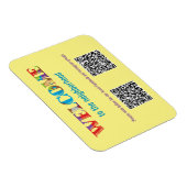 Magnet Flexible BIENVENUE dans le quartier (Côté Droit)