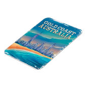 Magnet Flexible Bienvenue été - Beach Outouses - Gold coast Austra (Côté Gauche)