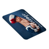 Magnet Flexible Bienvenue Faire-part Nouveau bébé moderne (Côté Droit)