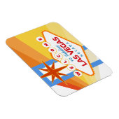 Magnet Flexible Bienvenue vintage à Las Vegas (Côté Droit)