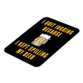 Magnet Flexible Bière Jogging (Côté Gauche)