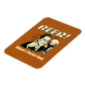 Magnet Flexible Bière : La nourriture parfaite de la nature (Côté Gauche)