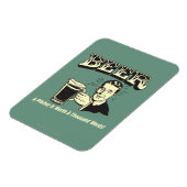 Magnet Flexible Bière : Un Pitcher Vaut 1000 Mots (Côté Gauche)