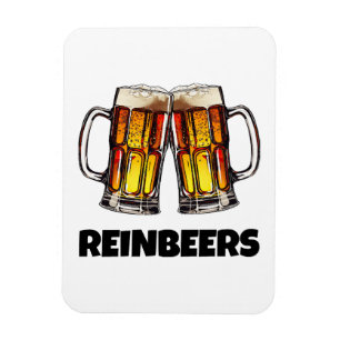 Magnet Flexible Bières Noël Reinbeers